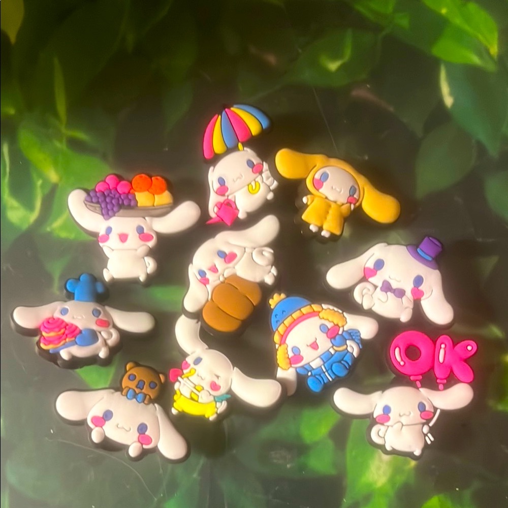 10 Cinnamoroll  Jibbit Shoe Charm Hello Kitty Croc Charms